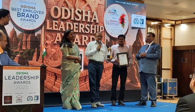 TPSODL Awarded for Innovative HR Practices at Odisha Leadership Awards 2025