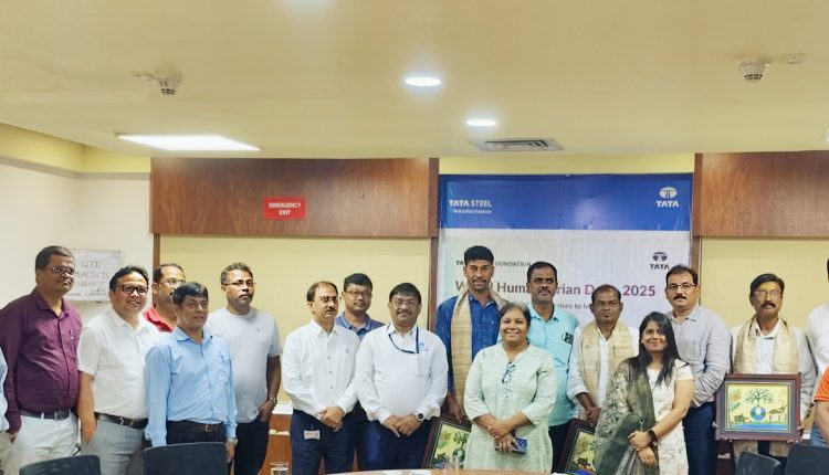 Tata Steel Foundation Observes World Humanitarian Day at Sukinda Chromite Mine