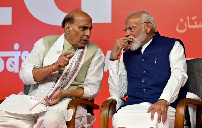 Prime Minister Narendra Modi Joins Victory Celebrations At BJP Headquarters In New Delhi After Lok Sabha 2024 Results