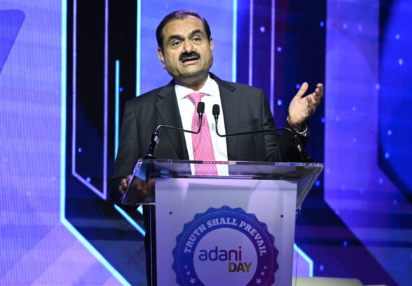 Mr. Gautam Adani Announcing Vande Bharatam