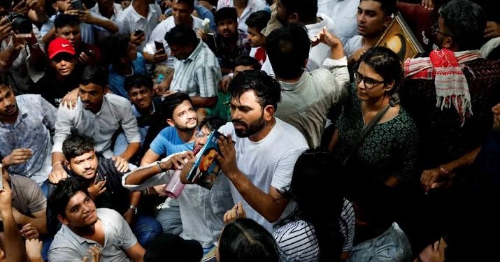 ‘Education-Minister-Must-Resign-Abhijeet-Dipke-Leads-Massive-Jantar-Mantar-Protest-Over-NEET-CBSE-Controversies-715x375